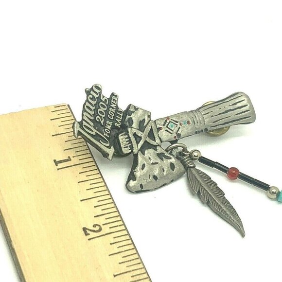 Ignacio Colorado 2005 Four Corners Bike Rally Silver Motorcycle Hat Vest… - Picture 6 of 7